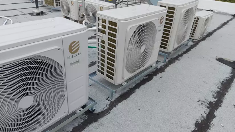 התקנת מזגנים בבניינים 2